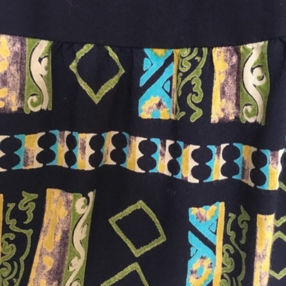 Vintage German US Maxi Skirt Green Size M - Picture 7 of 12